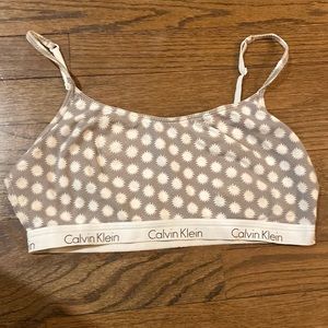 Calvin Klein bralette size Large
